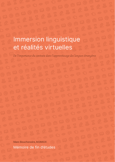 The cover of my master’s thesis