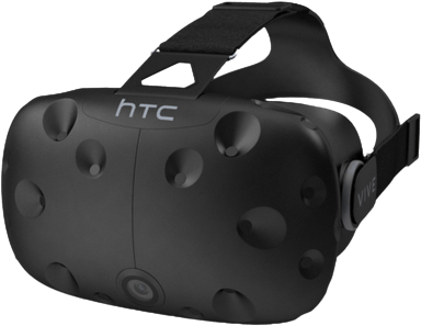An HTC Vive VR headset